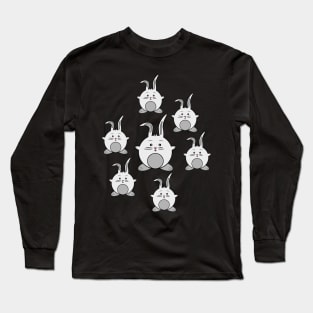 Cute happy crowd Long Sleeve T-Shirt